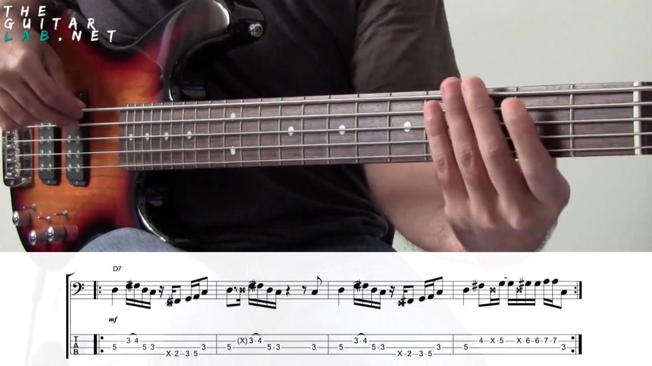 bass lines tabs